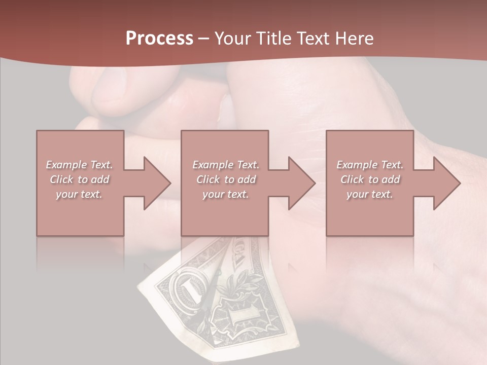 Touching Human Holding Hands PowerPoint Template