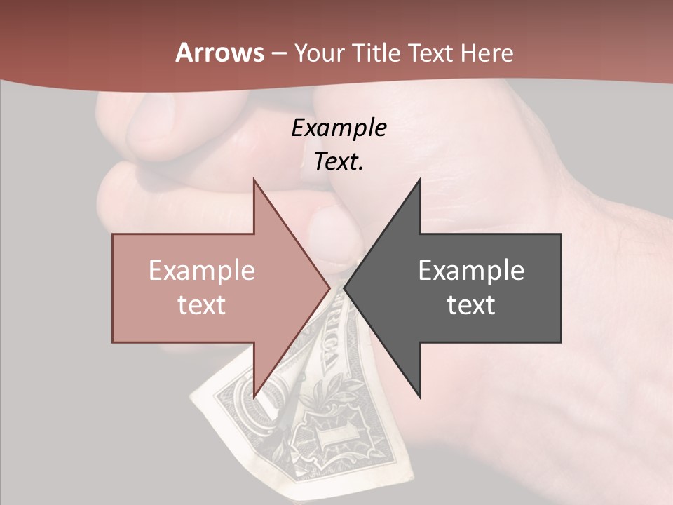 Touching Human Holding Hands PowerPoint Template