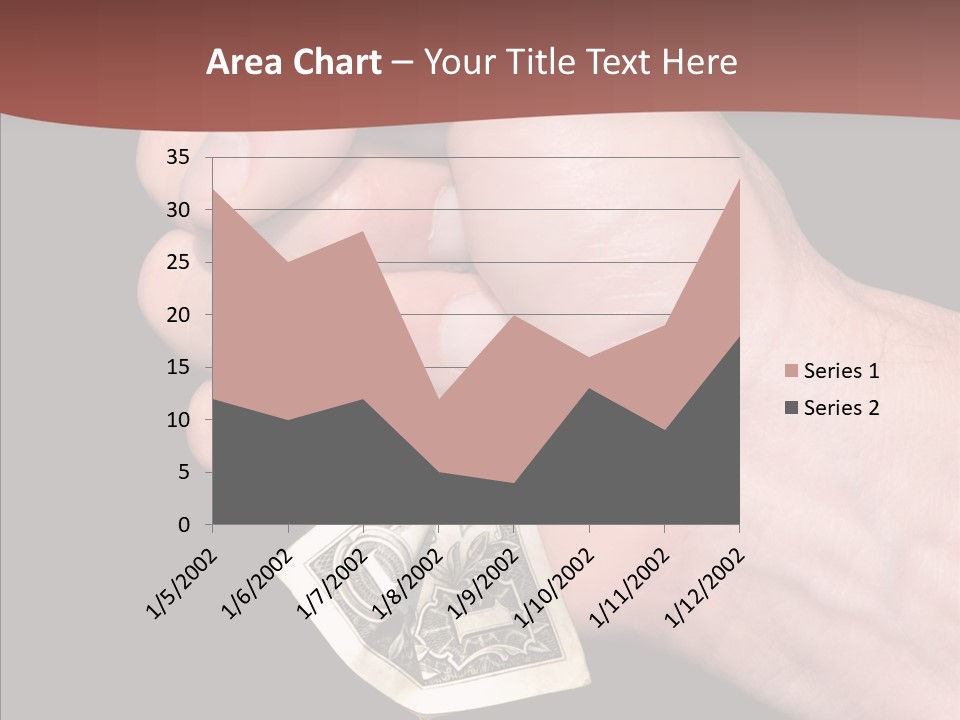 Touching Human Holding Hands PowerPoint Template