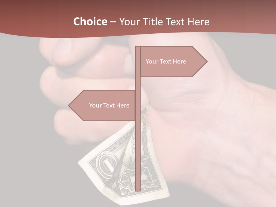 Touching Human Holding Hands PowerPoint Template