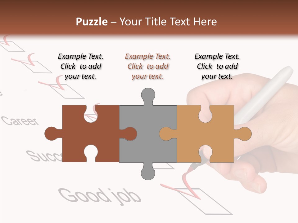 Female Background Elder PowerPoint Template