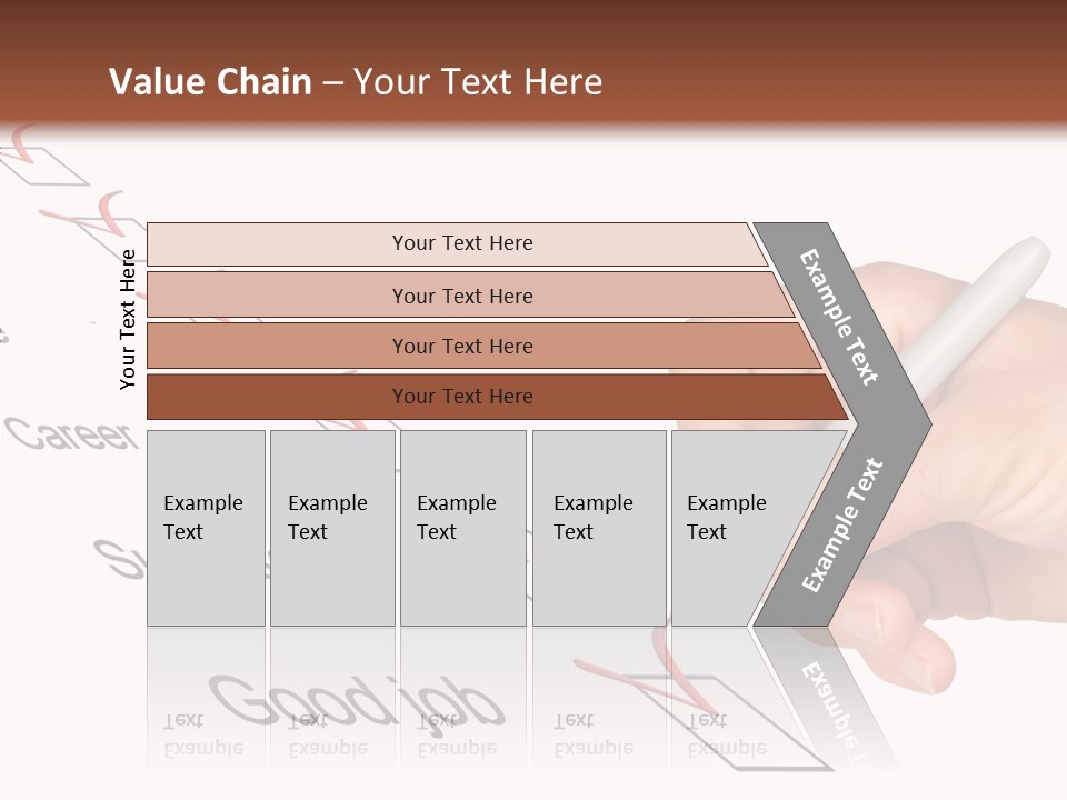 Female Background Elder PowerPoint Template
