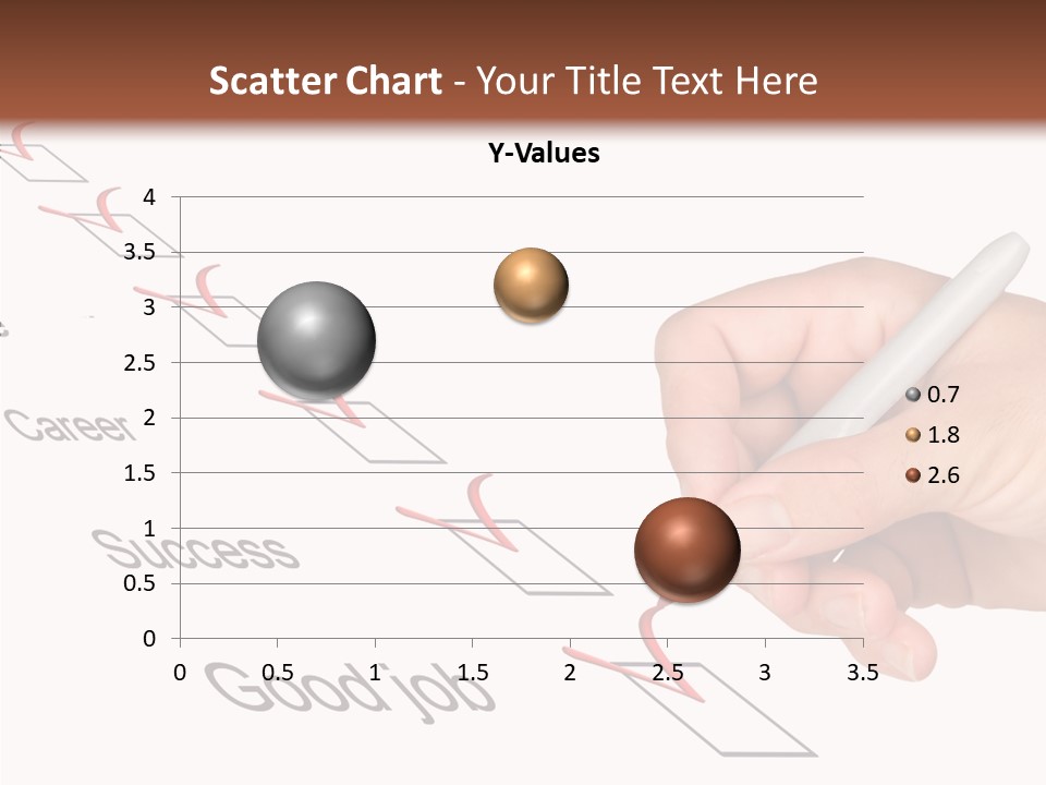 Female Background Elder PowerPoint Template