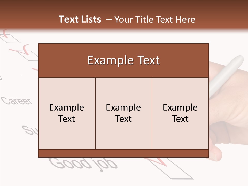 Female Background Elder PowerPoint Template