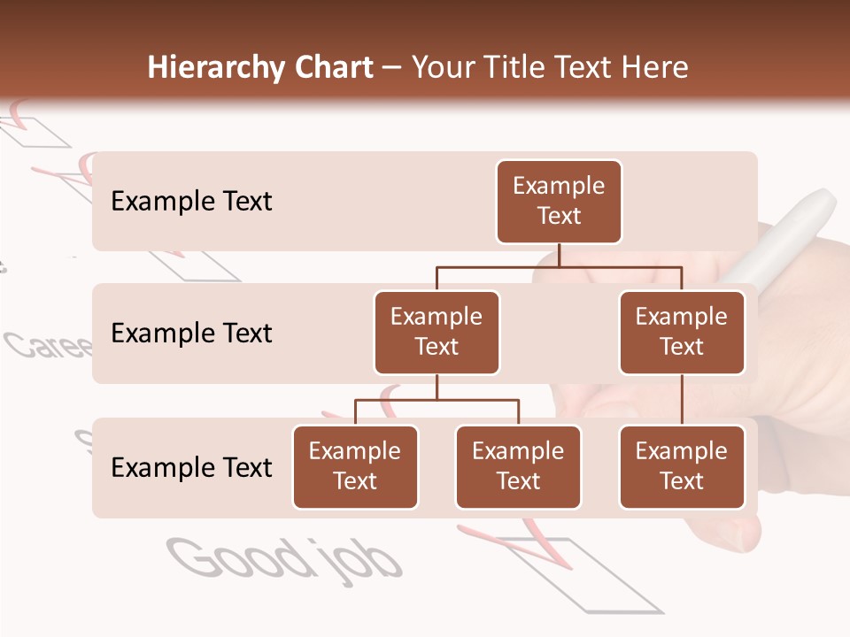 Female Background Elder PowerPoint Template