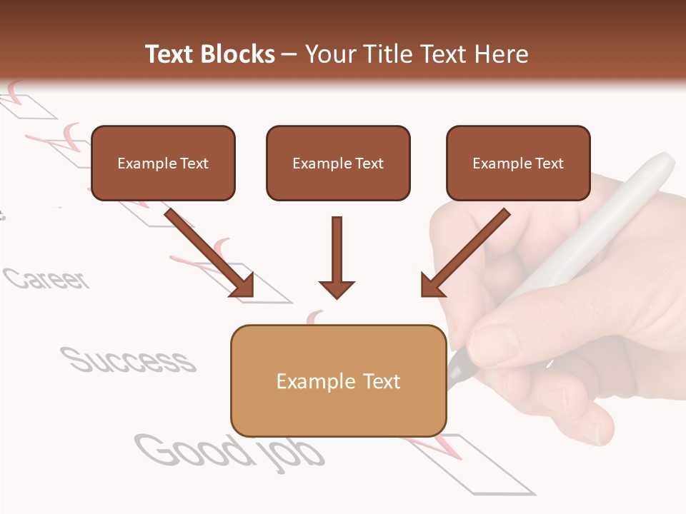 Female Background Elder PowerPoint Template