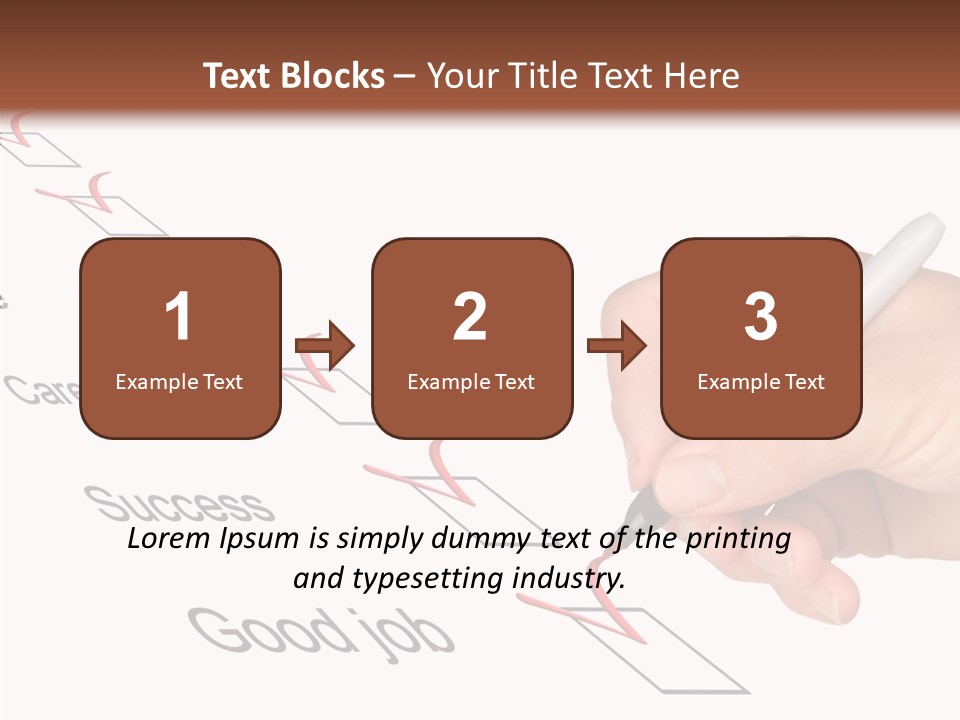 Female Background Elder PowerPoint Template