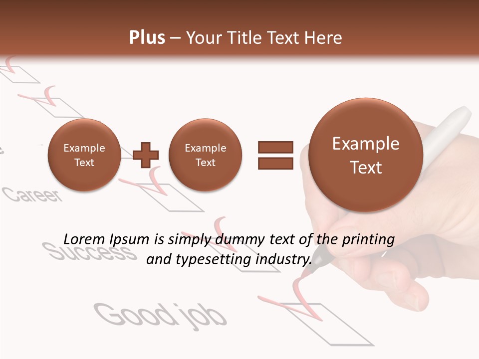 Female Background Elder PowerPoint Template