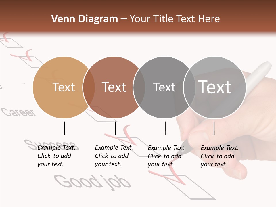 Female Background Elder PowerPoint Template