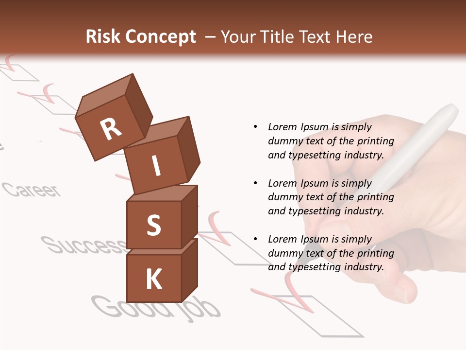 Female Background Elder PowerPoint Template