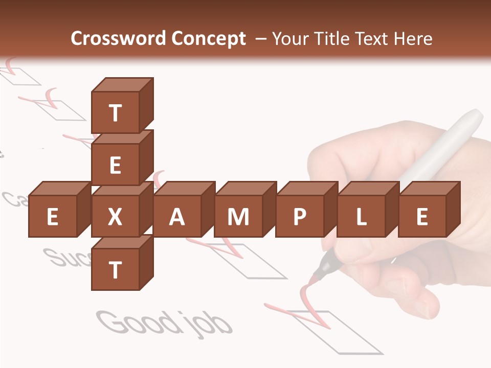 Female Background Elder PowerPoint Template