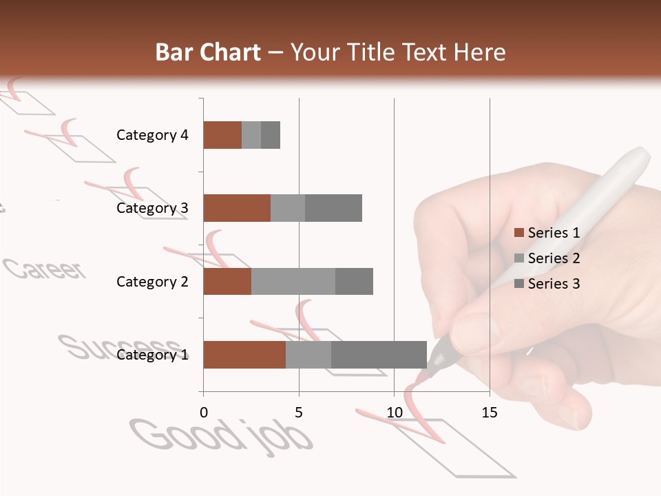 Female Background Elder PowerPoint Template