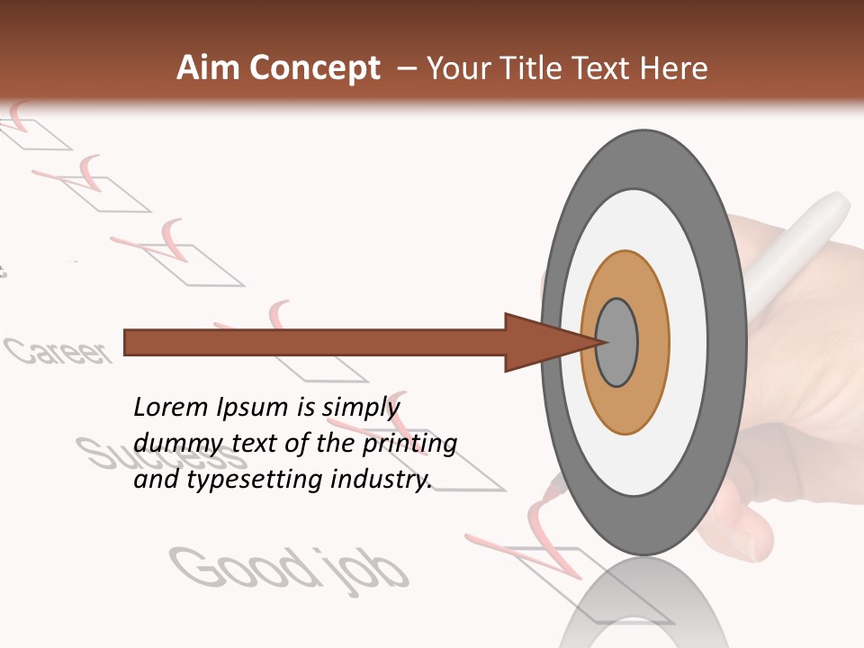 Female Background Elder PowerPoint Template