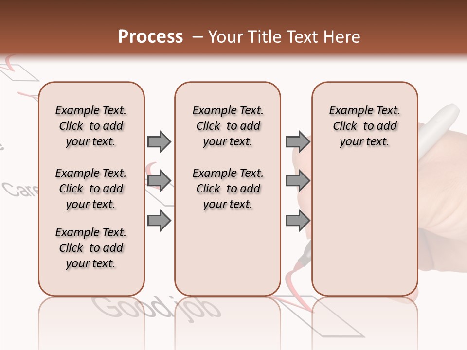 Female Background Elder PowerPoint Template