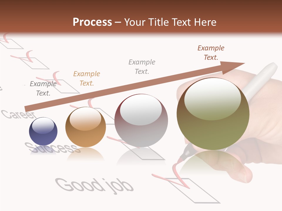 Female Background Elder PowerPoint Template