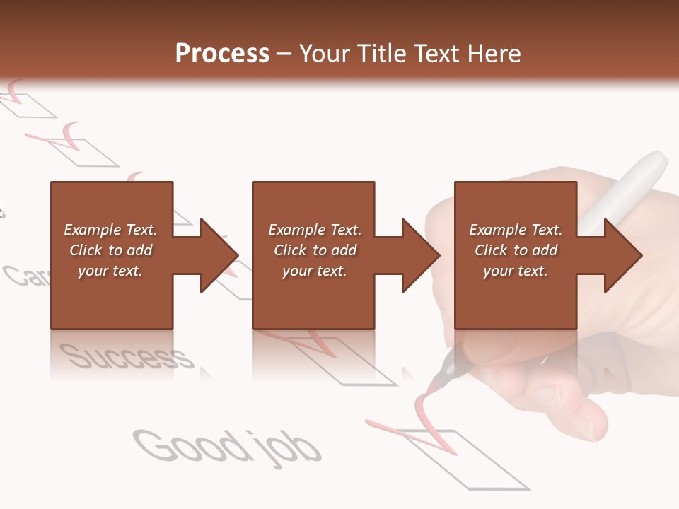 Female Background Elder PowerPoint Template