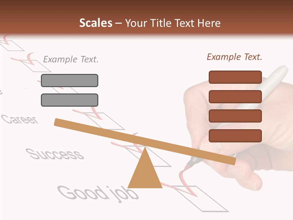 Female Background Elder PowerPoint Template