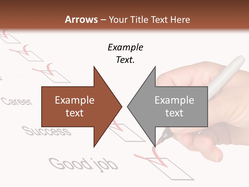 Female Background Elder PowerPoint Template