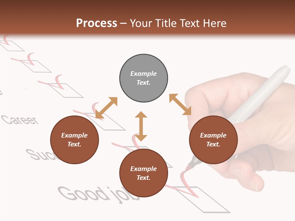 Female Background Elder PowerPoint Template