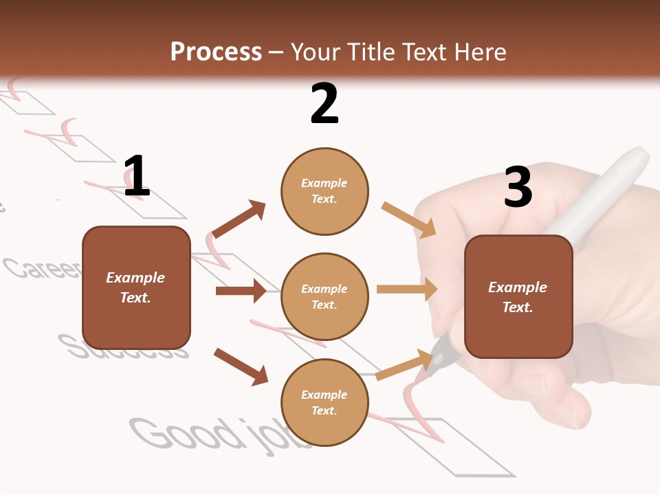 Female Background Elder PowerPoint Template