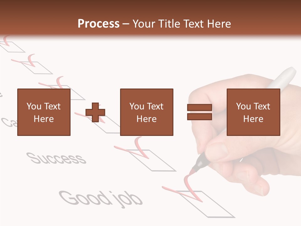 Female Background Elder PowerPoint Template