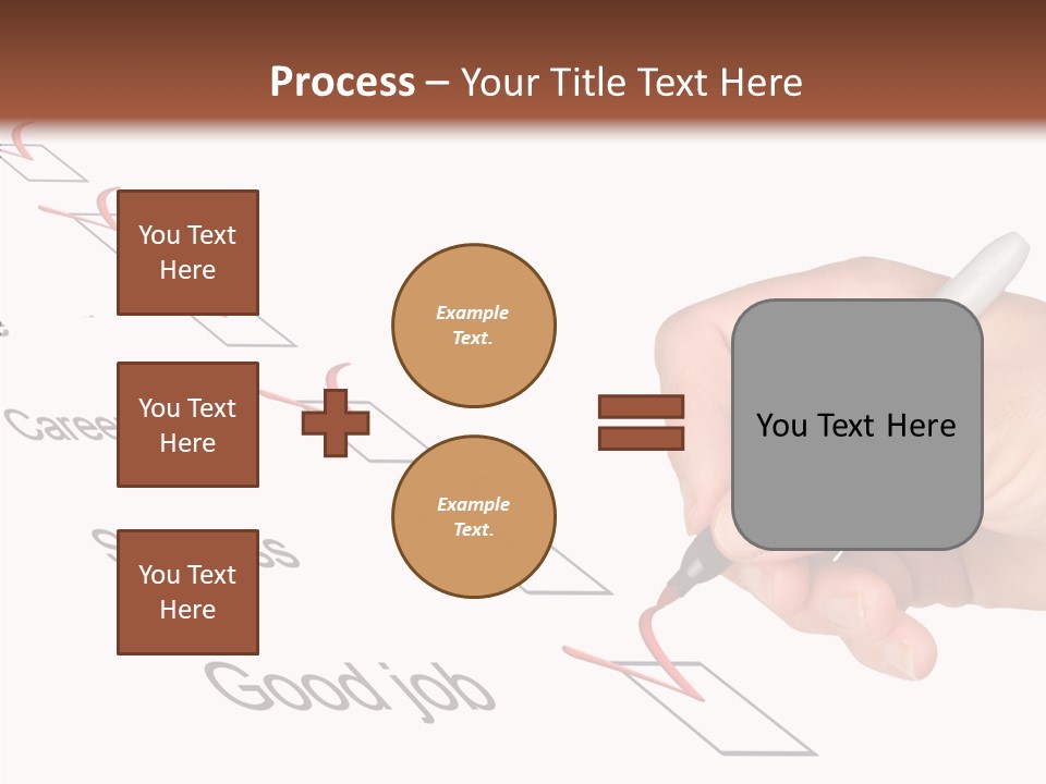 Female Background Elder PowerPoint Template