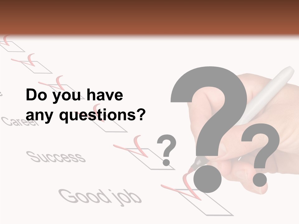 Female Background Elder PowerPoint Template