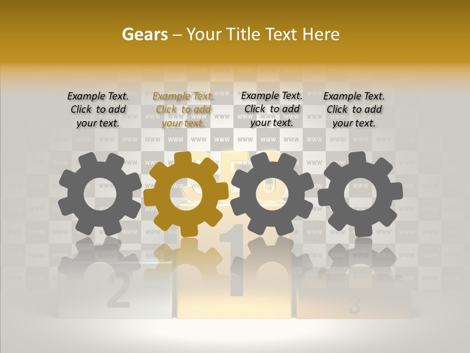 Togetherness Grandmother Two PowerPoint Template