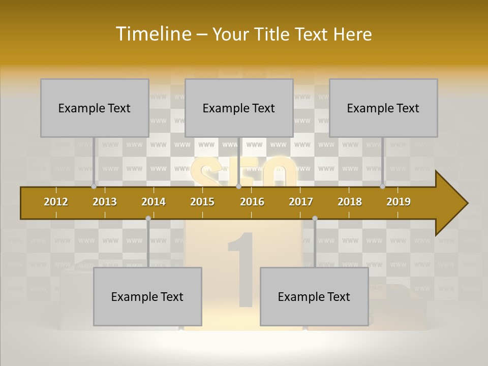 Togetherness Grandmother Two PowerPoint Template