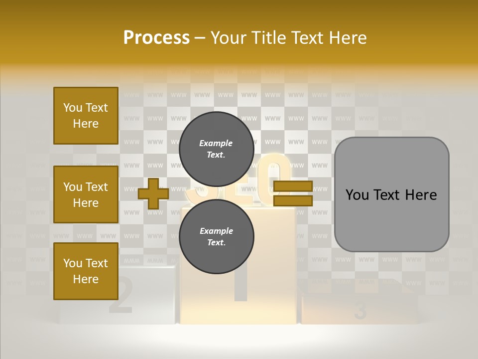Togetherness Grandmother Two PowerPoint Template