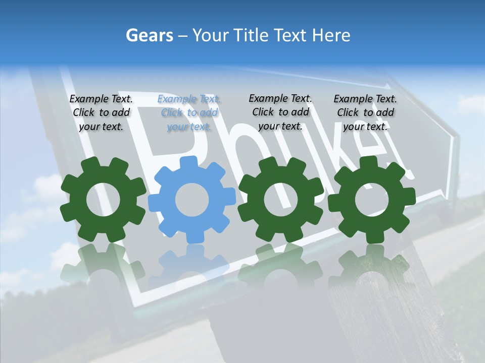 Aging Sharing Hold PowerPoint Template