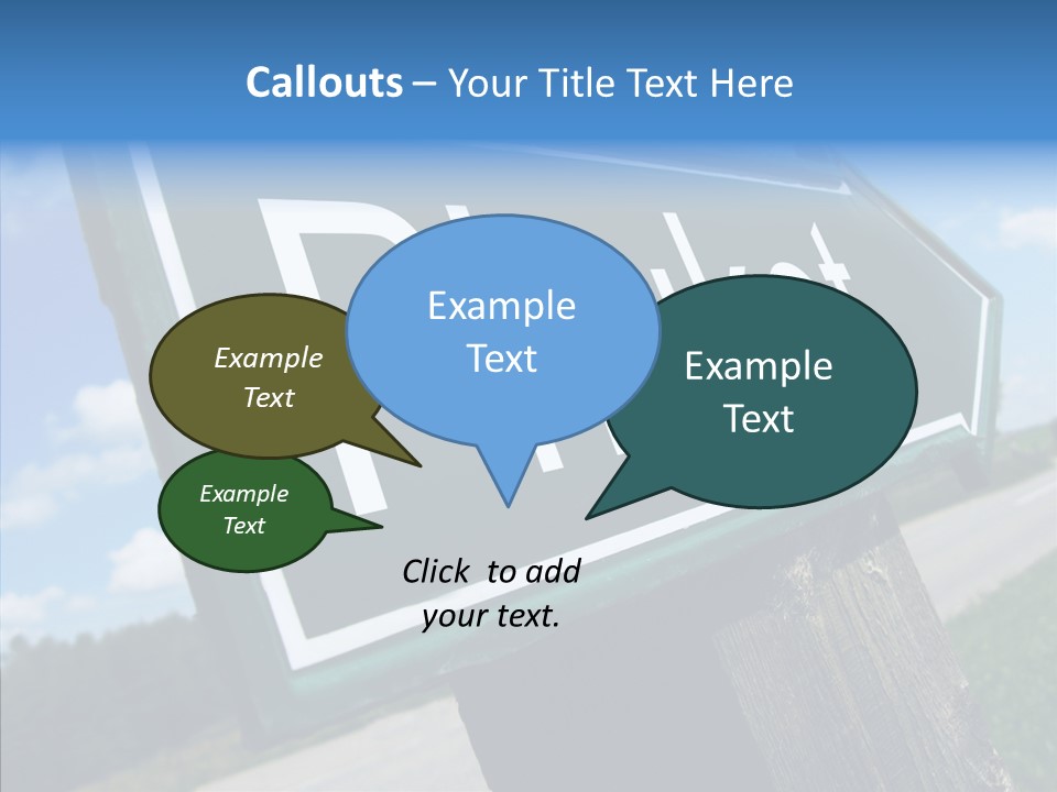 Aging Sharing Hold PowerPoint Template