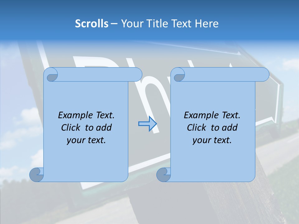 Aging Sharing Hold PowerPoint Template