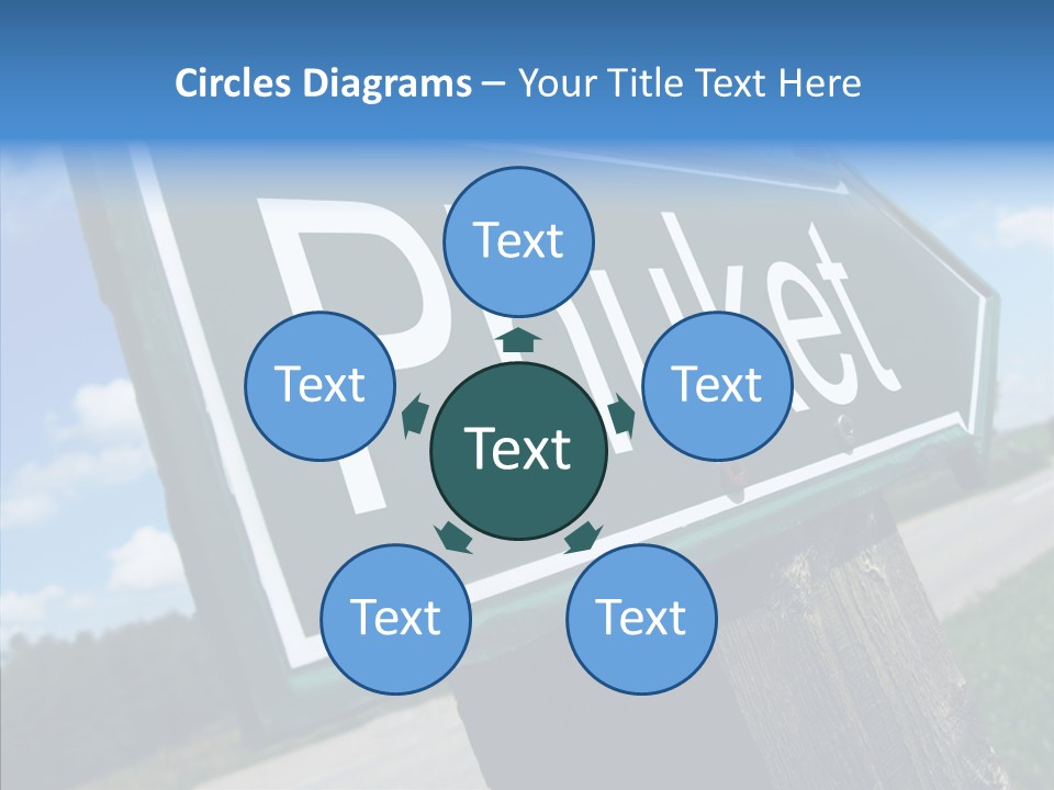 Aging Sharing Hold PowerPoint Template