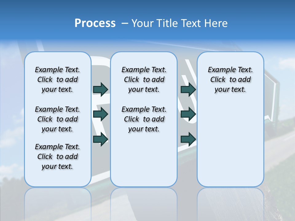 Aging Sharing Hold PowerPoint Template
