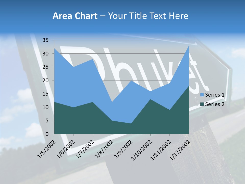 Aging Sharing Hold PowerPoint Template
