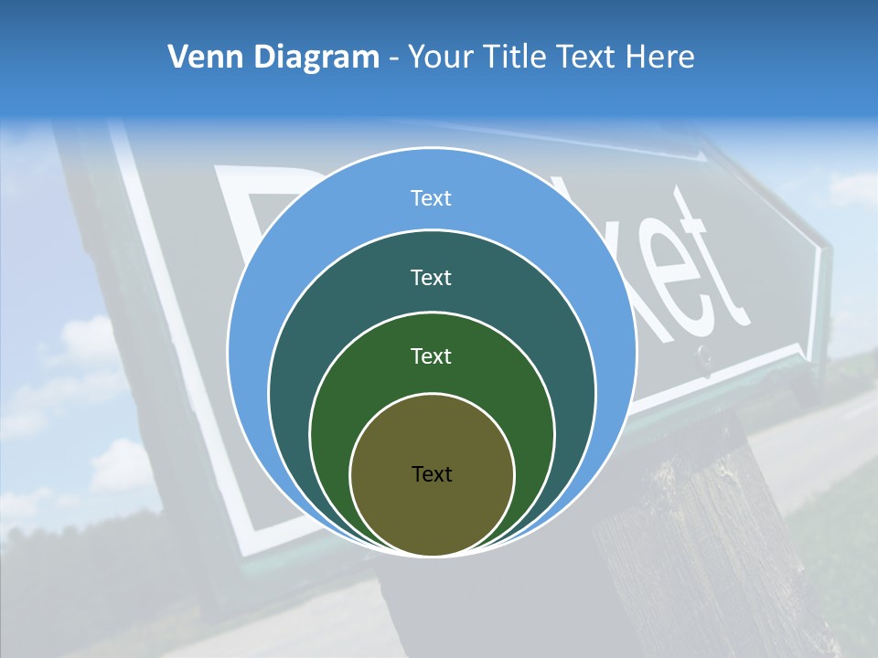 Aging Sharing Hold PowerPoint Template