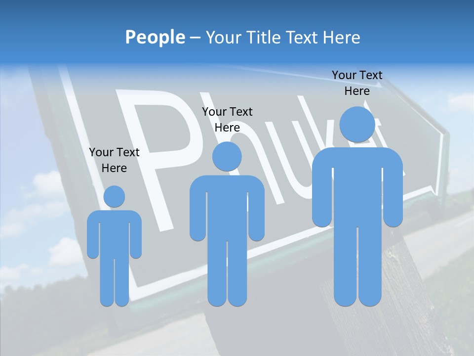 Aging Sharing Hold PowerPoint Template