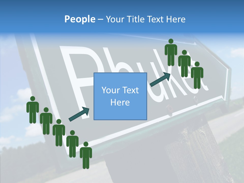 Aging Sharing Hold PowerPoint Template