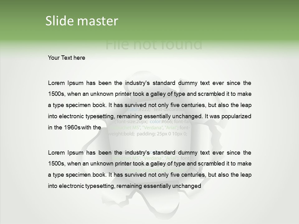 Assistance White Women PowerPoint Template