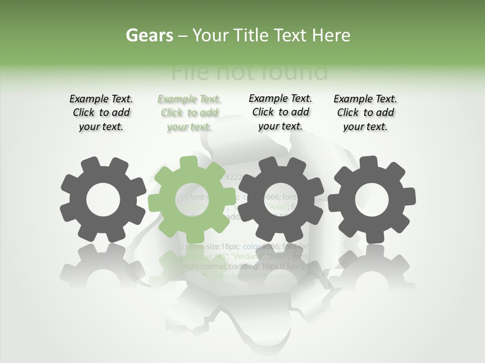 Assistance White Women PowerPoint Template