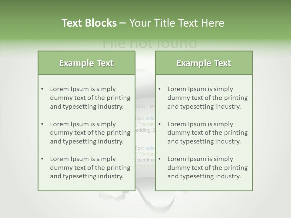 Assistance White Women PowerPoint Template