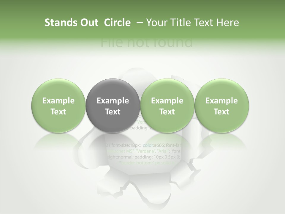 Assistance White Women PowerPoint Template