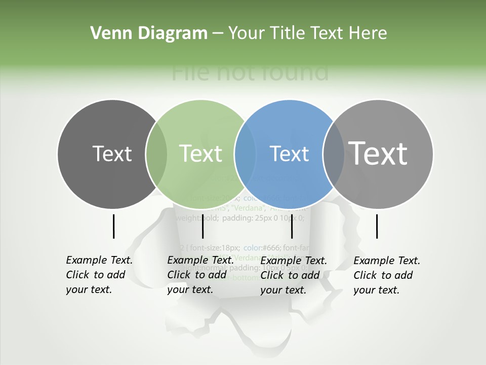 Assistance White Women PowerPoint Template