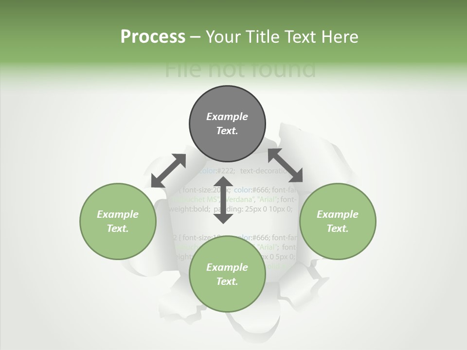 Assistance White Women PowerPoint Template