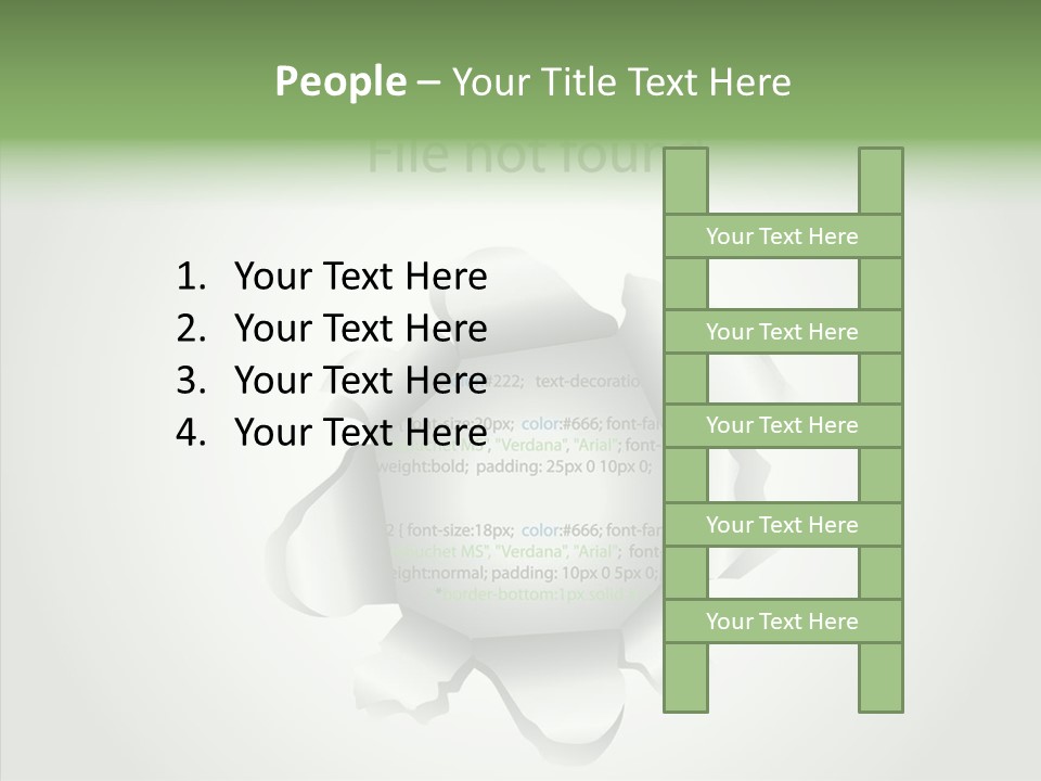 Assistance White Women PowerPoint Template