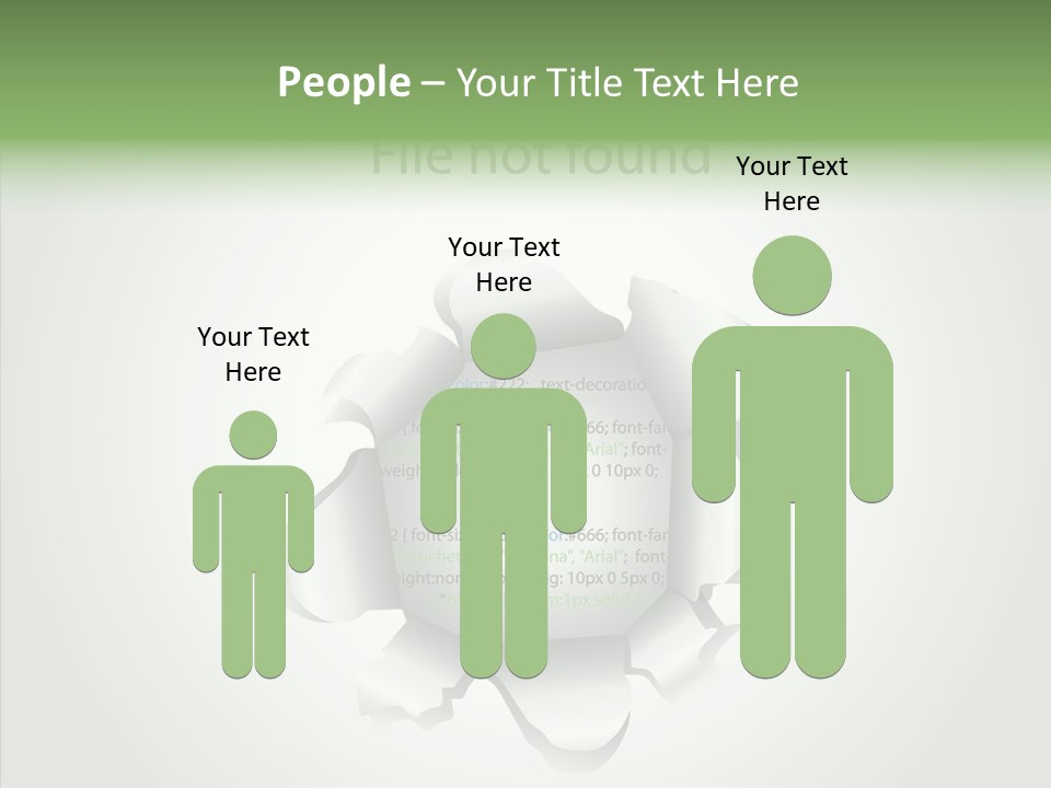 Assistance White Women PowerPoint Template