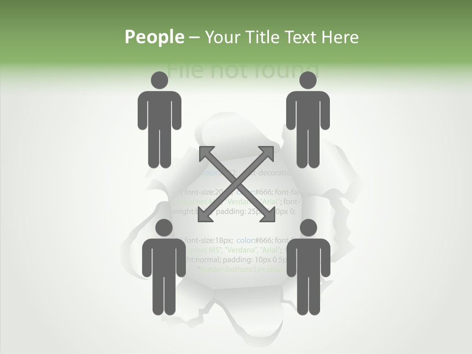 Assistance White Women PowerPoint Template