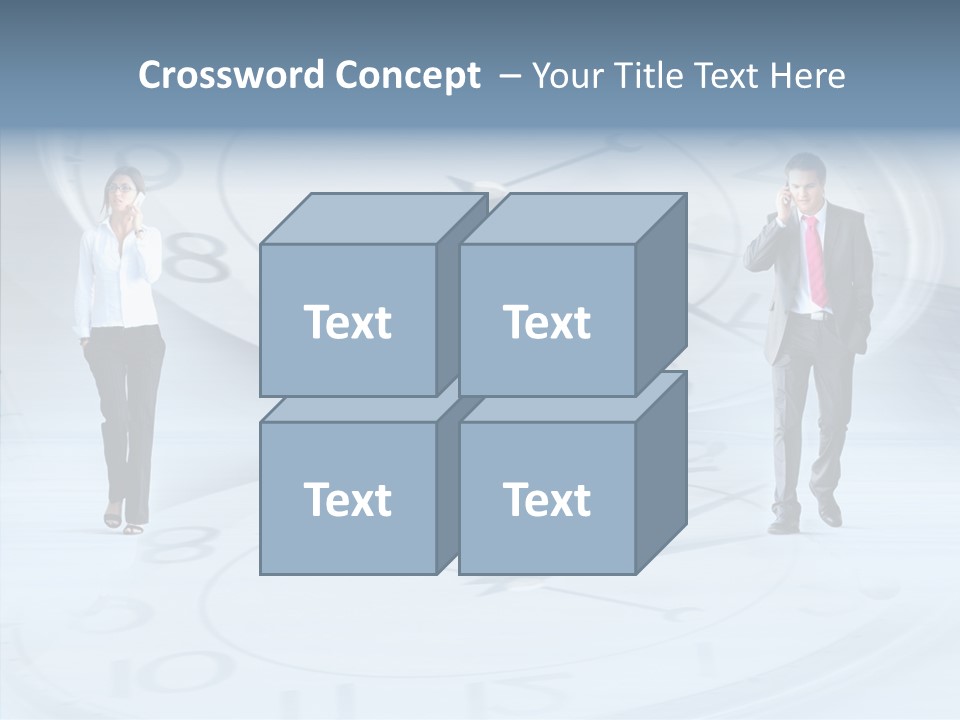 Assistance Closeup White Background PowerPoint Template