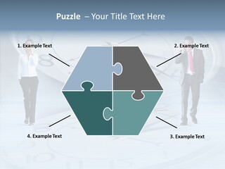 Assistance Closeup White Background PowerPoint Template